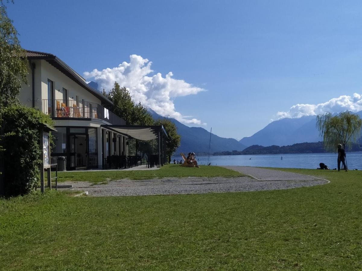 Casa D'Epoca Fronte Lago A Domaso Lago Di Como Bagian luar foto