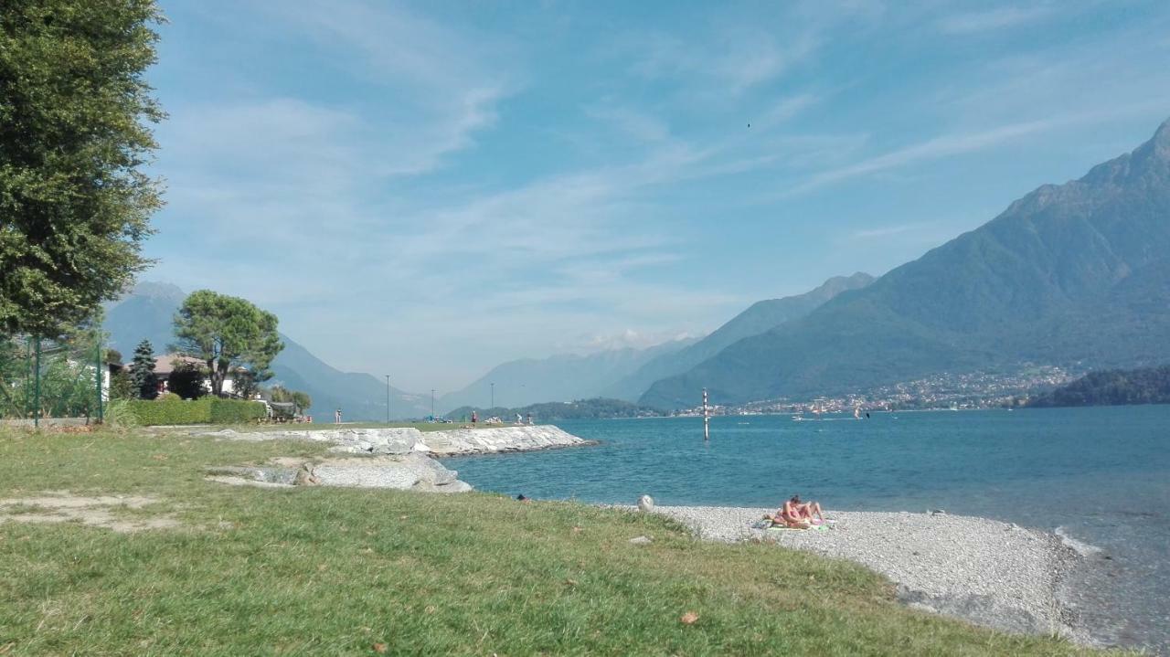 Casa D'Epoca Fronte Lago A Domaso Lago Di Como Bagian luar foto